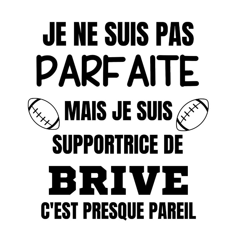 Supportrice de Brive Parfaite Rugby