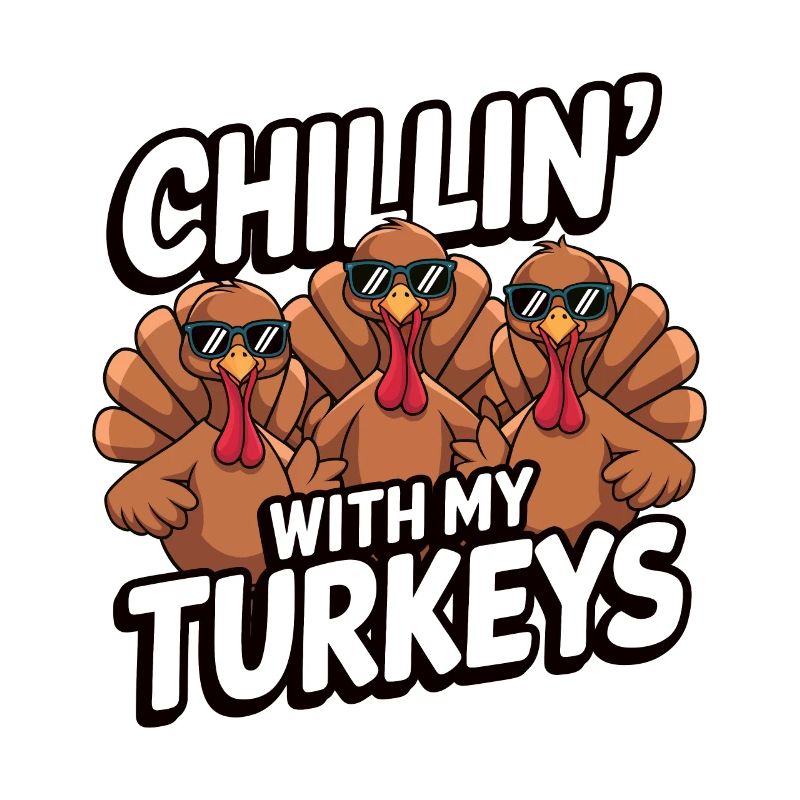 Dinde drôle de Thanksgiving