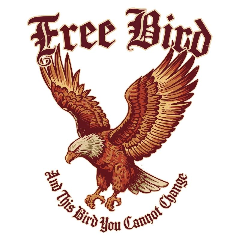 Oiseau libre | Soaring Eagle et rock