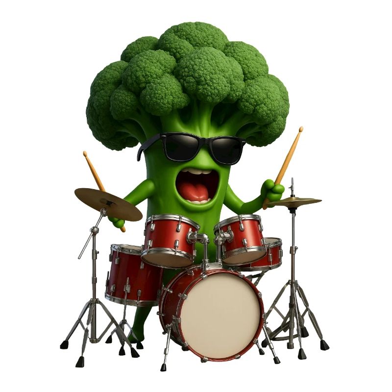 Fûts de brocoli