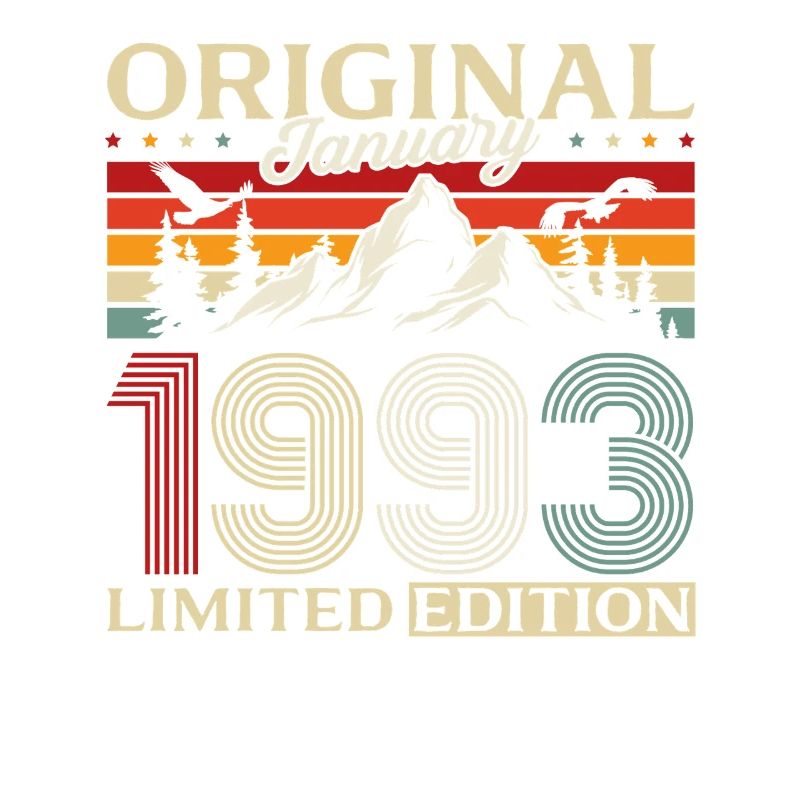33e anniversaire Original janvier 1993