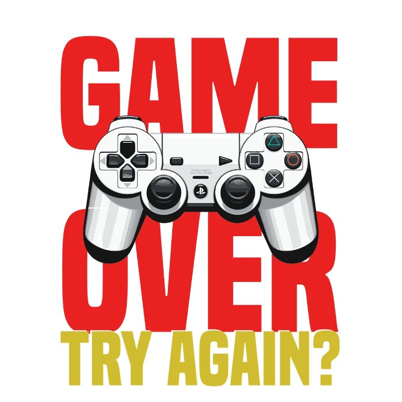 Spielende Controller Motiv