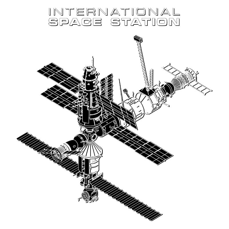 Station spatiale internationale avec Soyouz