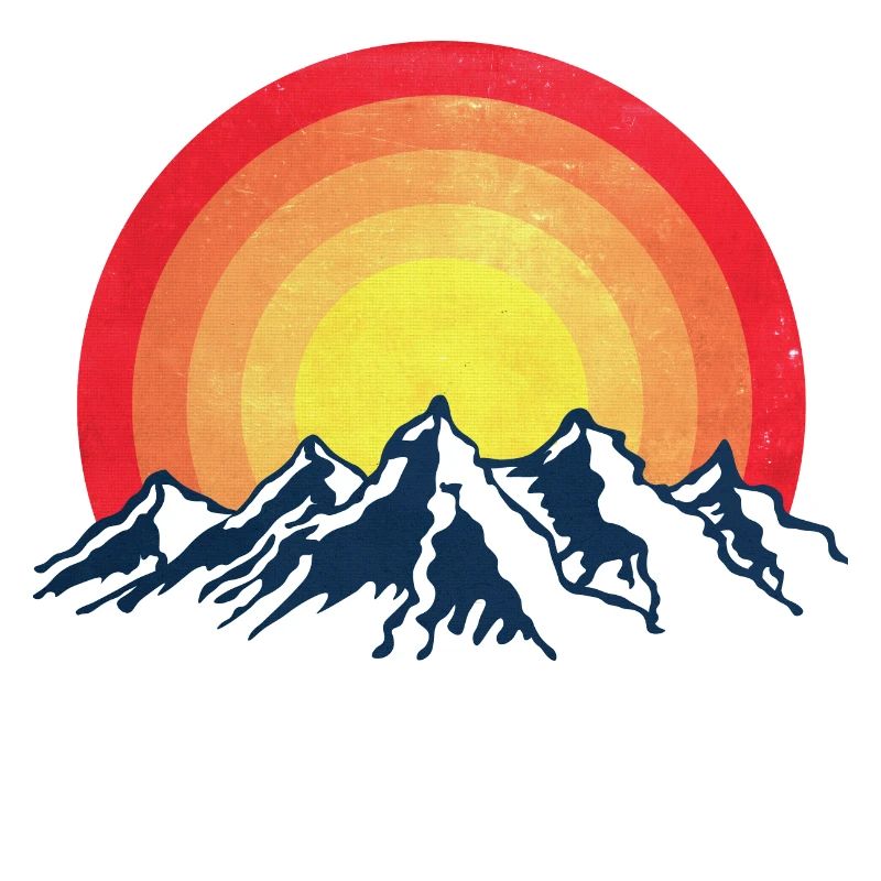 Retro Mountains