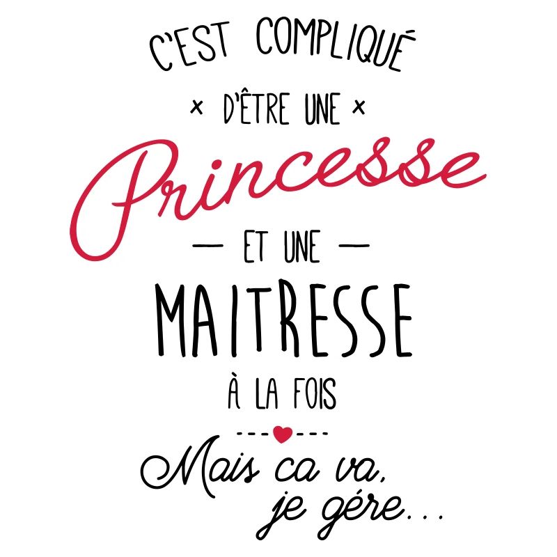princesse et maitresse