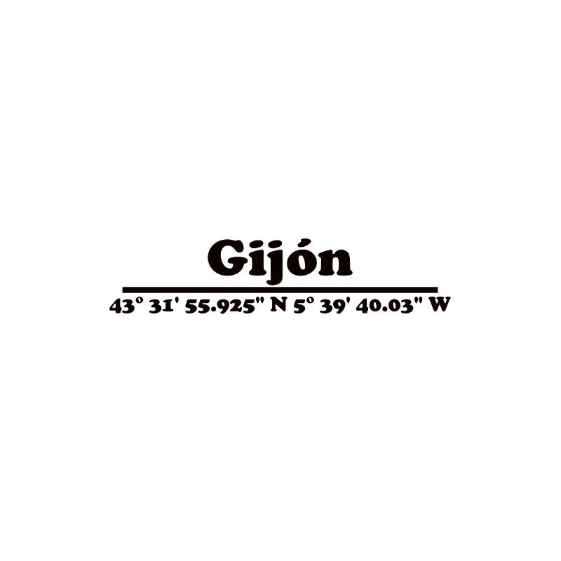 Gijón coordinates