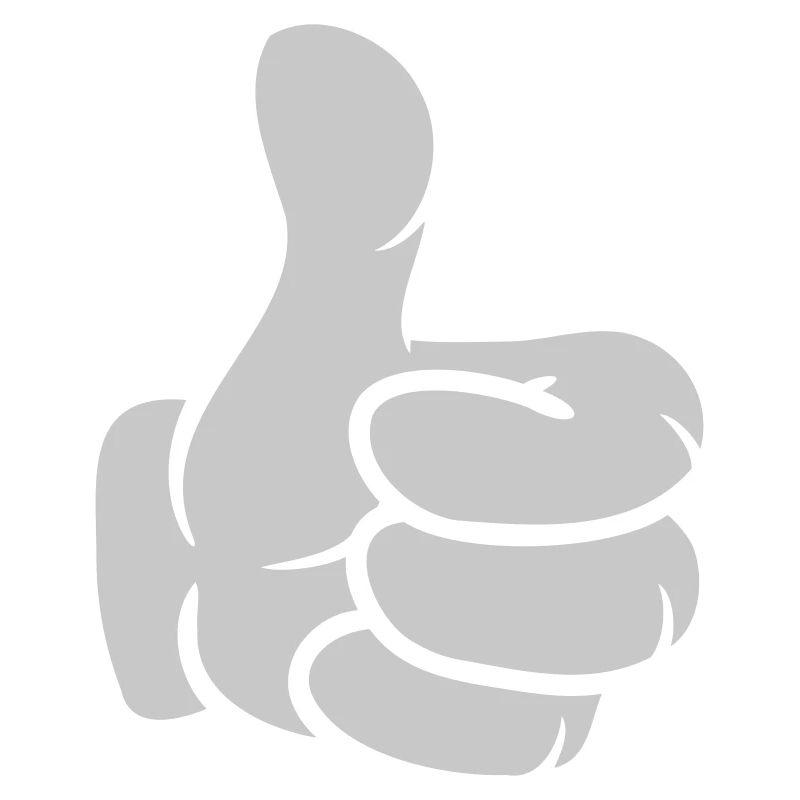 Hand thumbs up comic