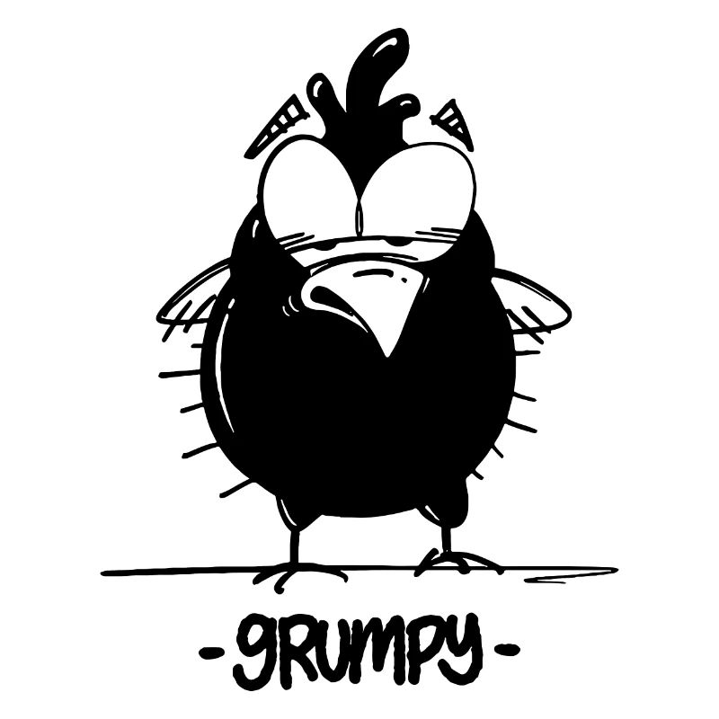 Grumpy Bird