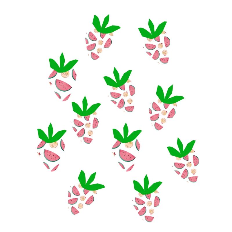 Melone oder Erdbeere?