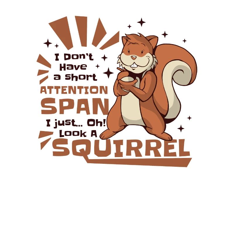 Don't Have A Short Attention Span Fox Squirrel