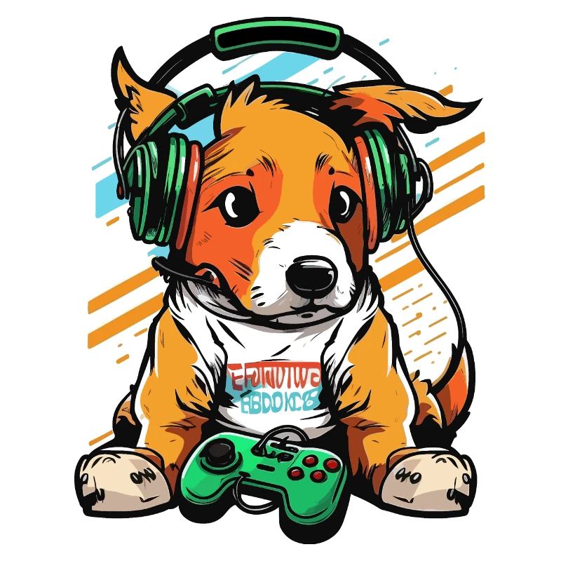 Chiot de jeu