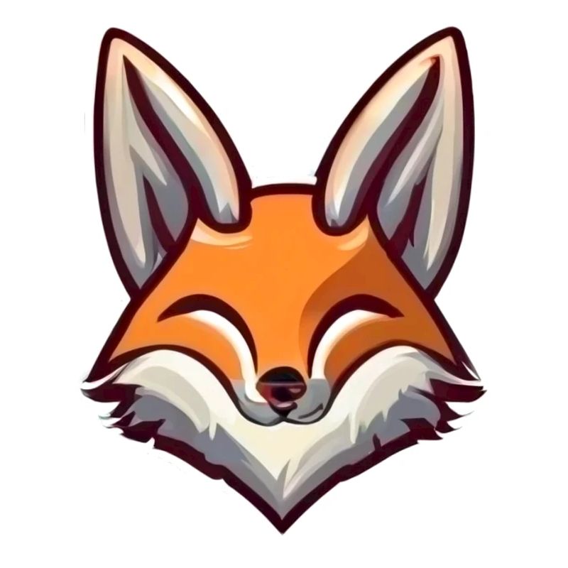 Lächelnder Fuchs