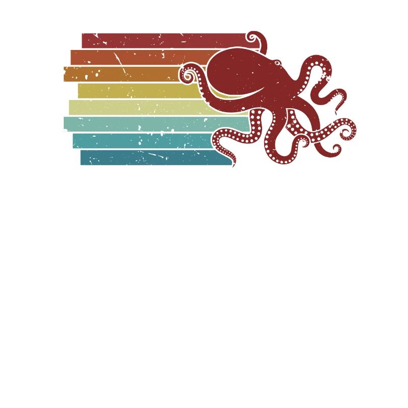 Retro Octopodes Octopoda Cephalopoda Lover Octopus