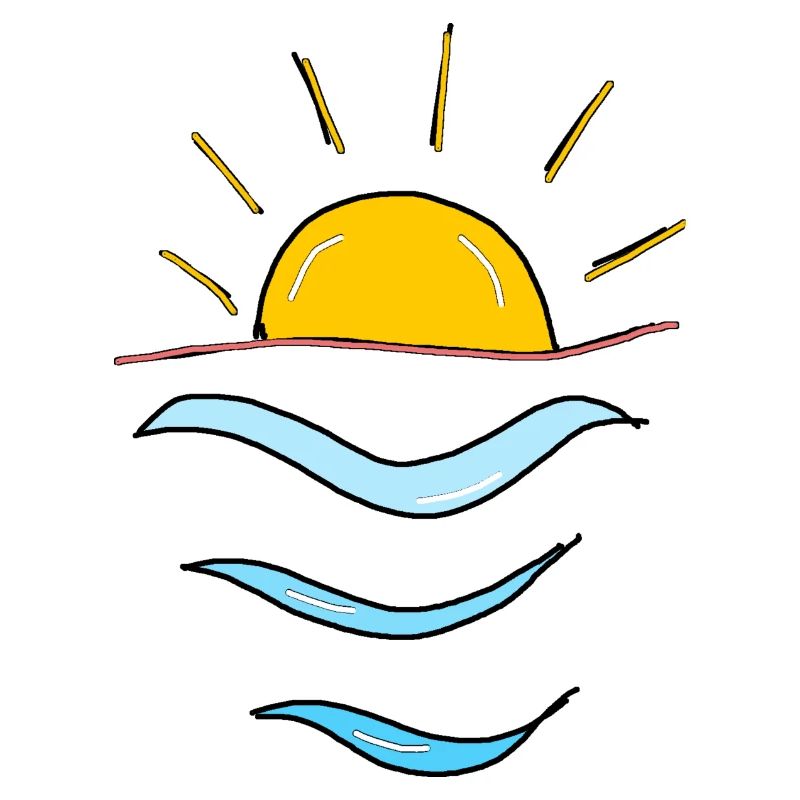 Soleil vagues,Plage,Mer,Cadeau,cool,tendance