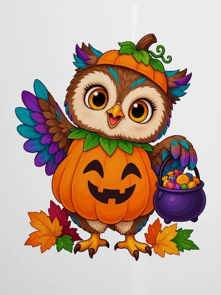 Eulen-Pumpkin Herbstzauber