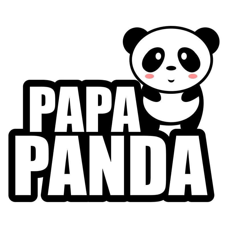 Papa Panda - Papa Geschenk