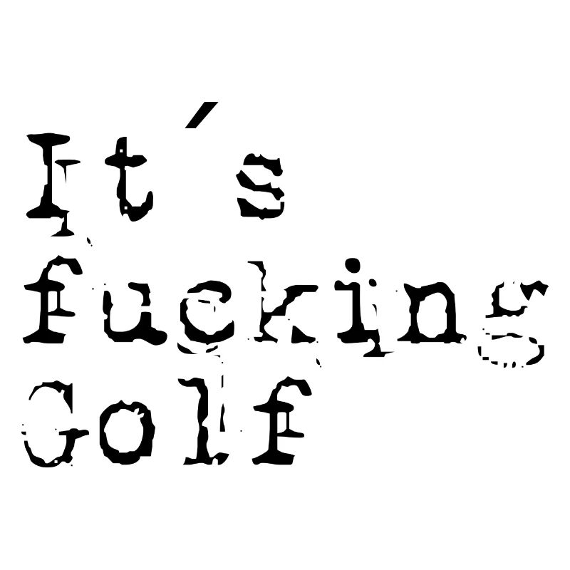 son putain de golf noir