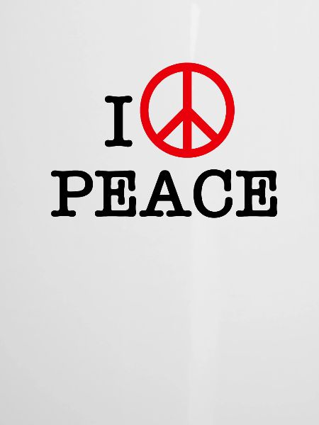 I love peace