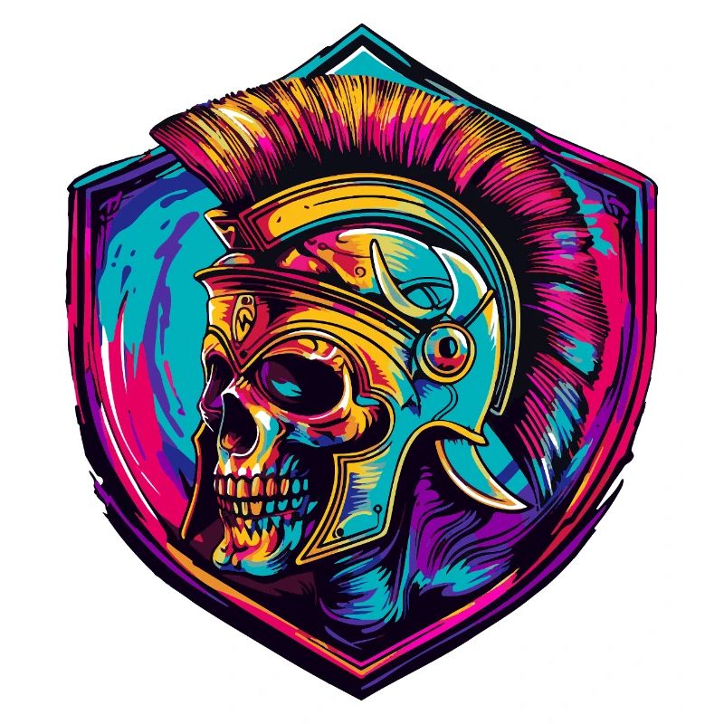 Spartan Skeleton Gladiator