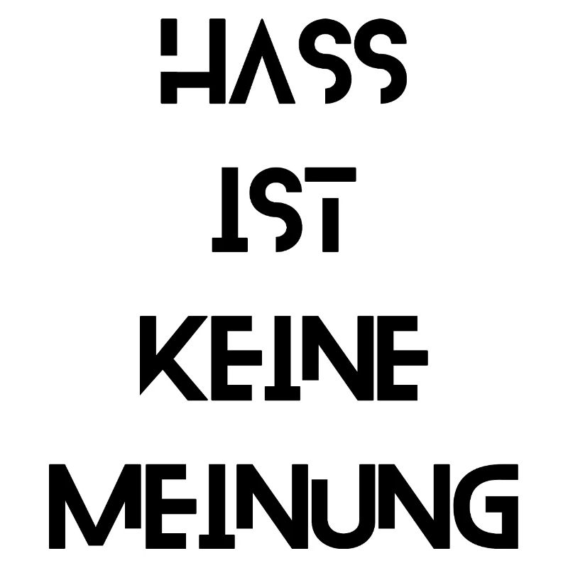 Hate is not an opinion