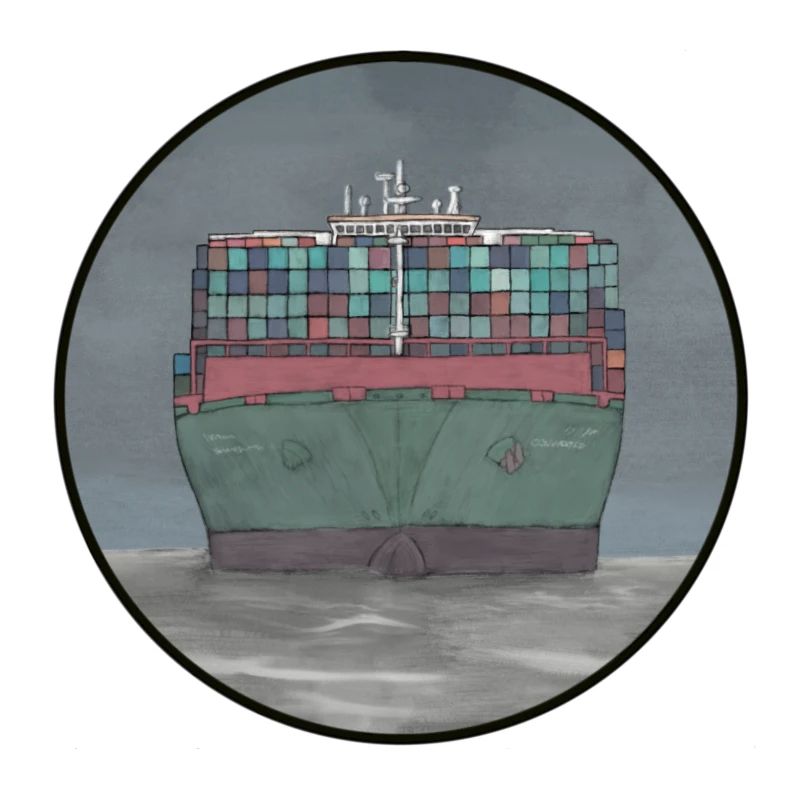 container ship