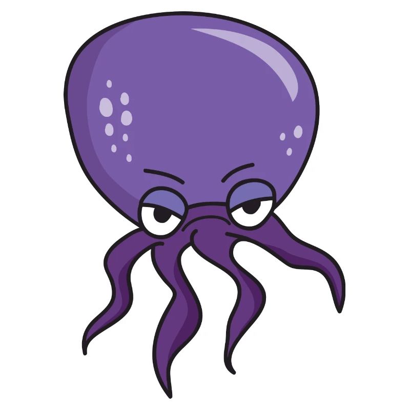 Octopus géant octopus encre poisson tentacule