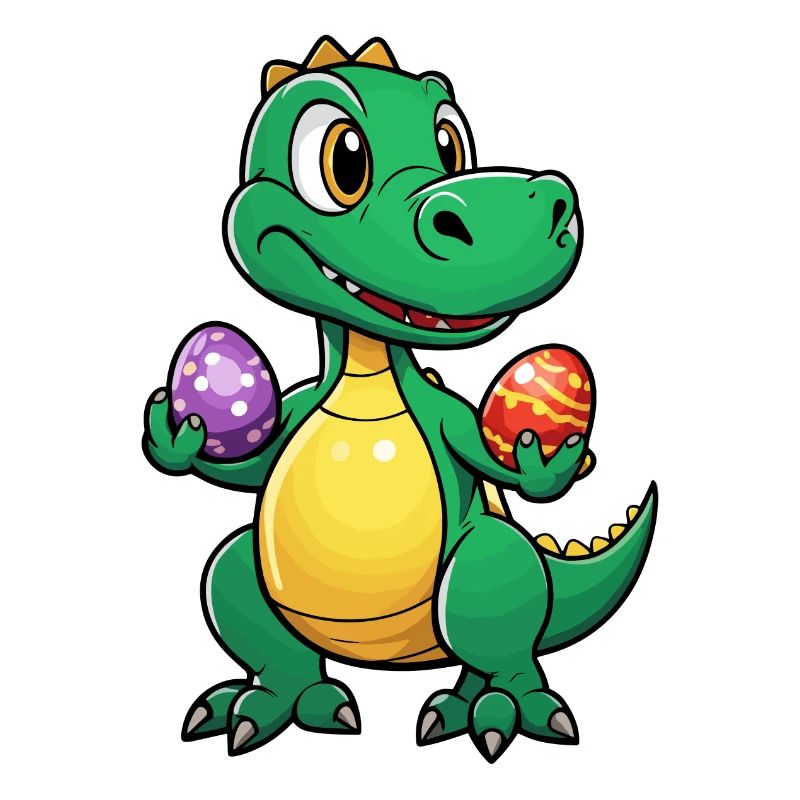 Dinosaur Easter Eggs Easter