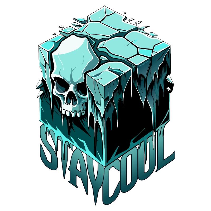 Stay cool Skull / Skull / Ice FS0176