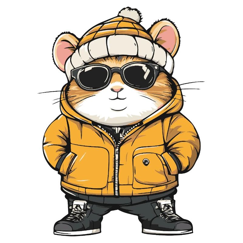 Hamster Bande dessinée cool