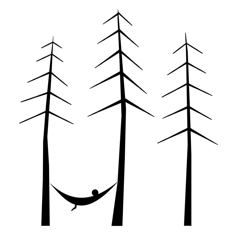 Hamac dans la forêt