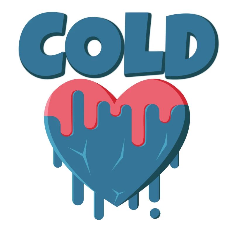 Froid coeurs glaçons