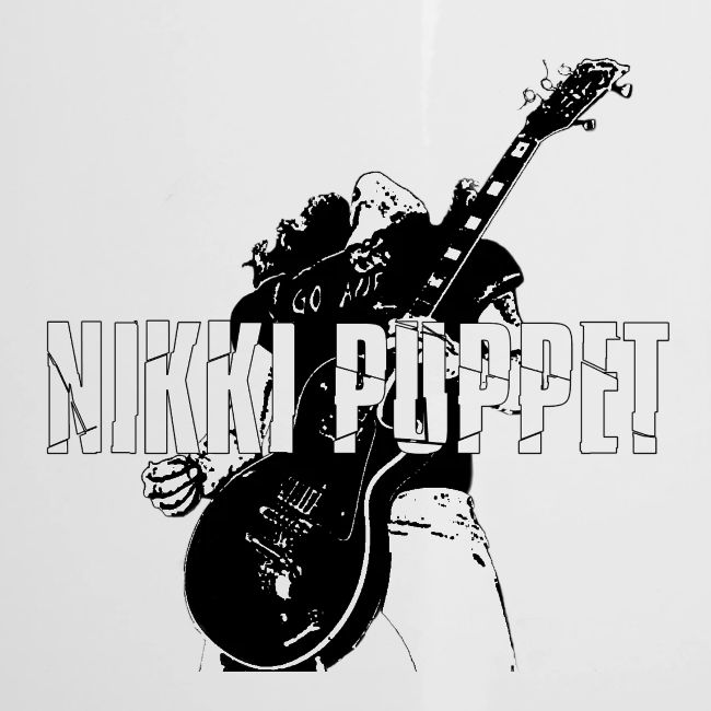 NP gitarrist Logo weiss
