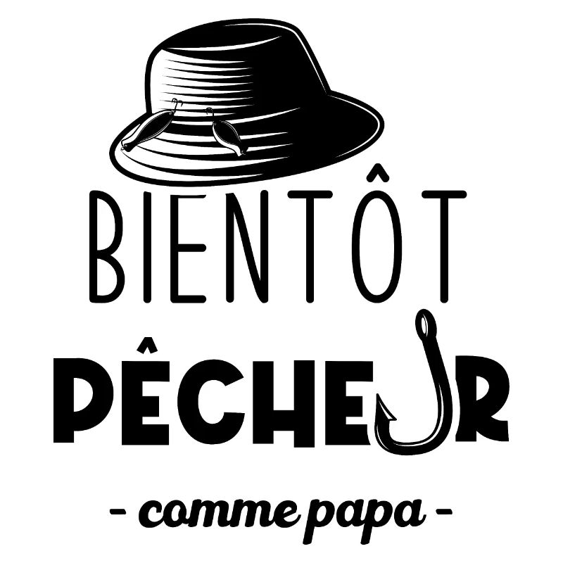 Bientôt pêcheur comme papa