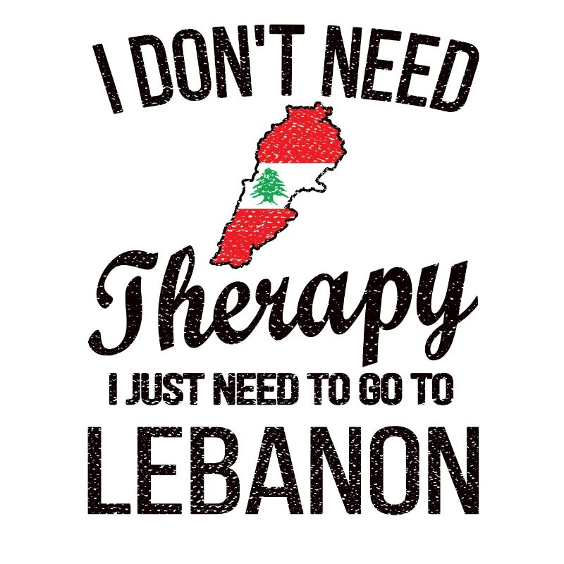 Stolzer Libanese Libanon Libanesische Flagge
