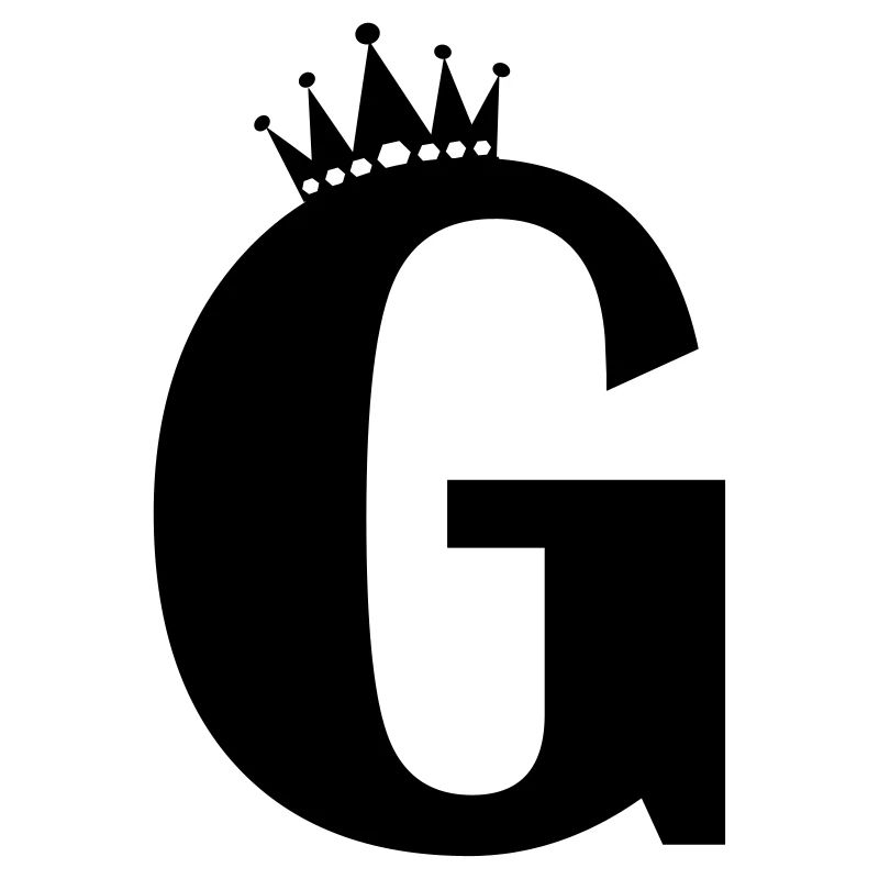 buchstabe G Krone