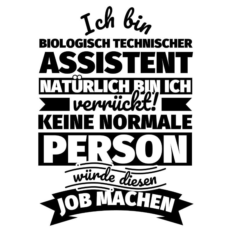 Biologisch technischer Assistent Geschenke