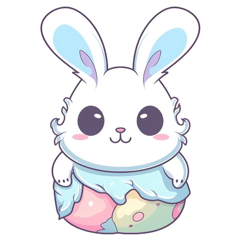 Lapins de Pâques pastel