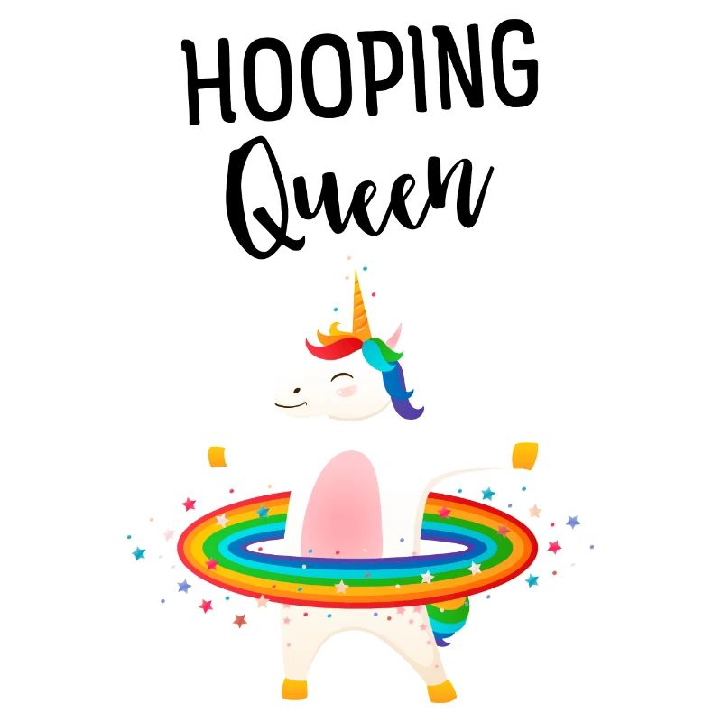 Hooping Queen Unicorn