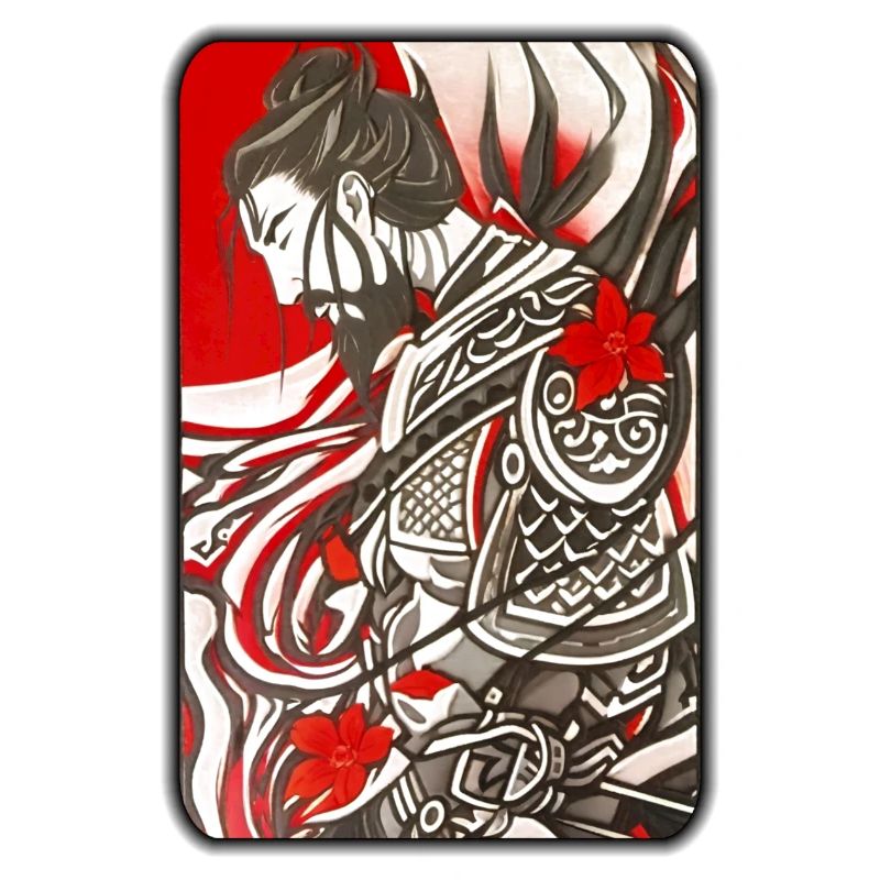 Stolzer Samurai Krieger