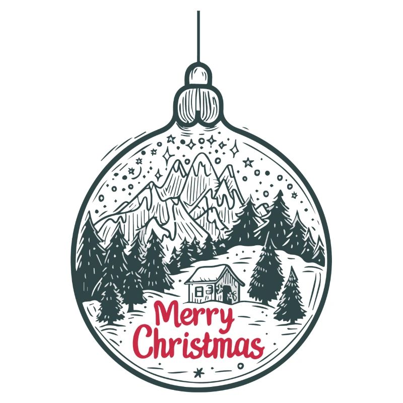SPREAD Frohe Weihnachtskugel