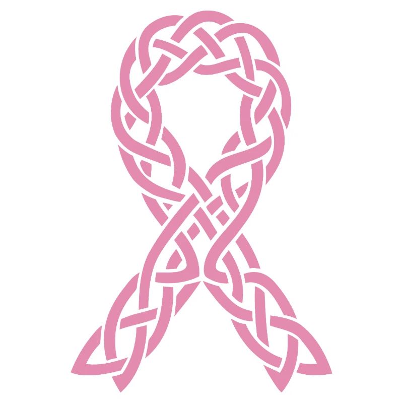 Ruban Anticancer Celtique Rose