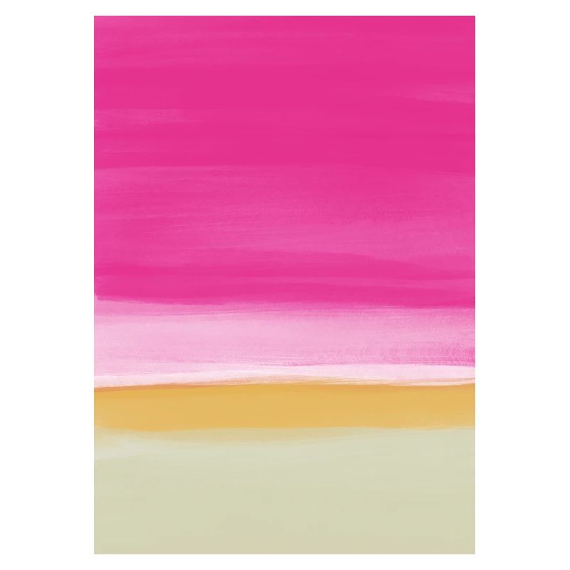 Line study pink yellow