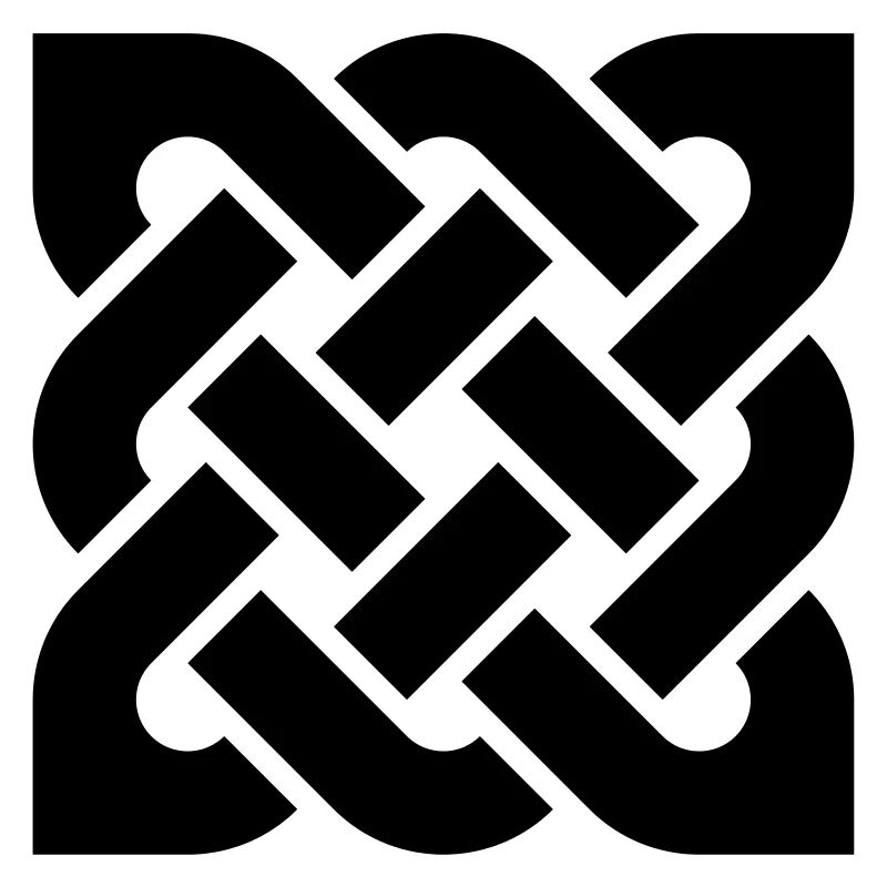 Celtic Square Knot - solid