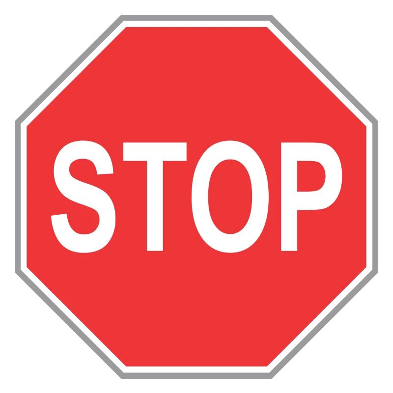 Panneau stop