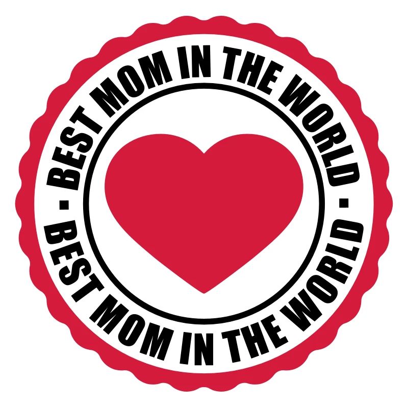 sticker sticker button circle round heart love mam