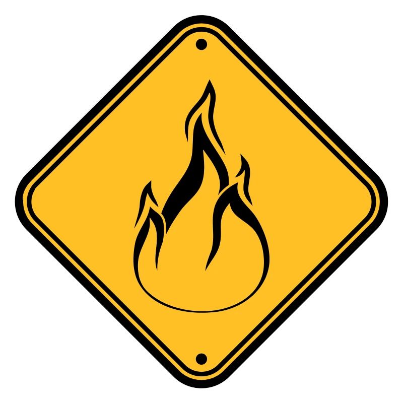 note bouclier mise en garde mise en garde mise en garde risque feu