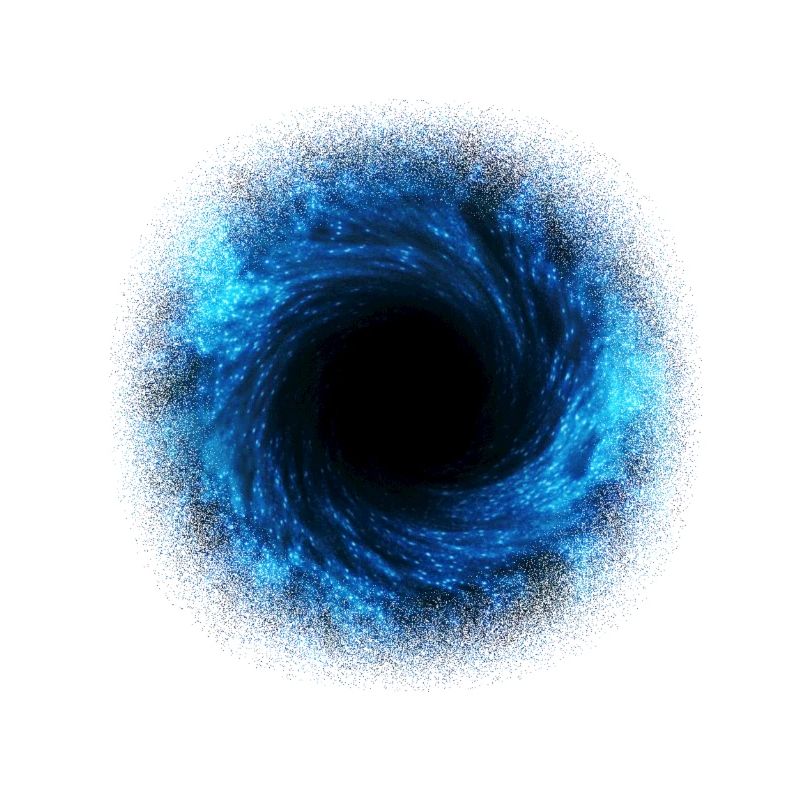 black hole - connection to the source, DD /