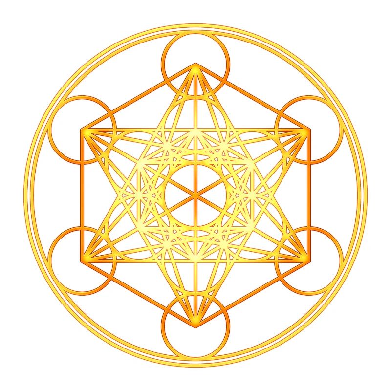 Metatron's Cube Sacred Geometry Mathematics Math