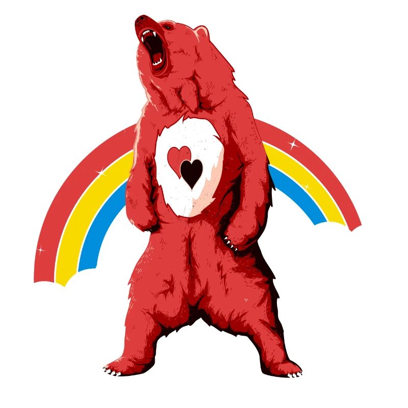 rainbow bear