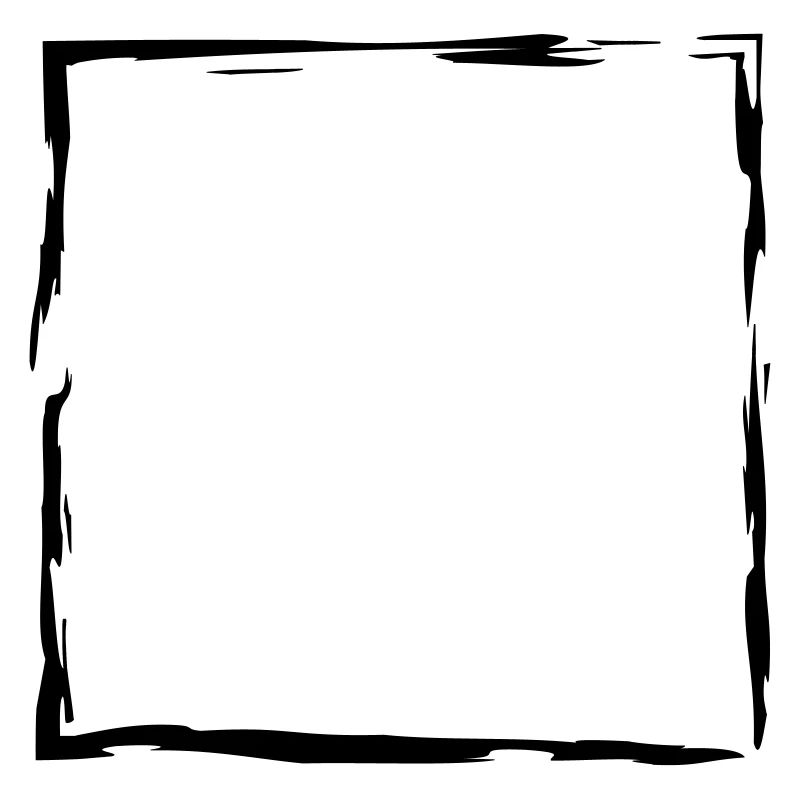 frame square edging square square brush lini